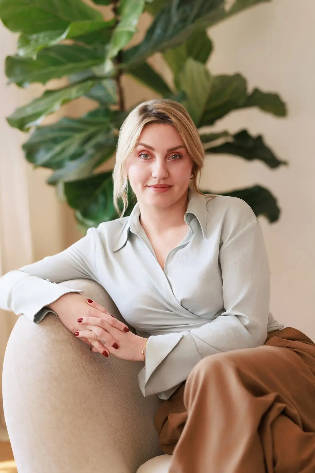 Porträt der Psychotherapeutin Justine Motzek